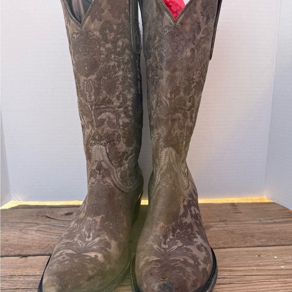 Old Gringo Brown Leather Boots - Picture 2 of 8